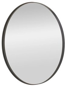 Oglinda Patina neagra ø70 cm