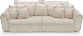 Canapea lemn masiv Big Buddy Extensibila, 302 × 92 × 130 cm