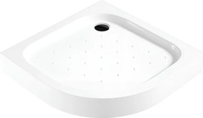 Cădiță de duș acrilică curbată Klonberg 80x80