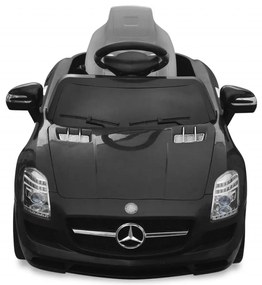 Masinuta electrica Mercedes Benz SLS AMG, negru, 6 V Negru