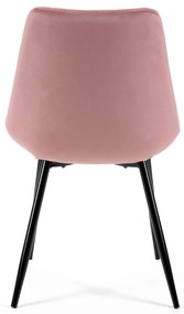Scaun de sufragerie Sariel III (roz). 1069573