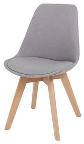 Scaun Culoare Gri / Fag, LORITA