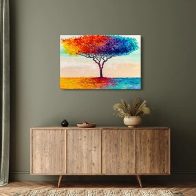 Tablou cu pom pictat (90x60 cm)