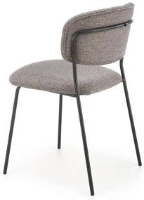 Scaun de bucaterie Zalar, gri/negru