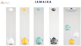 Lustra design decorativ cu pendule in forma de ceainic JAMAJKA