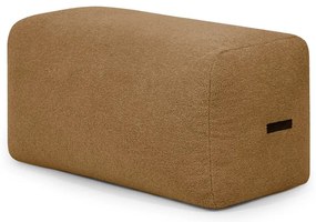 Fotoliu bean bag maro cu tapițerie din țesătură bouclé Plus 100 Lounge – SLOWDOWN
