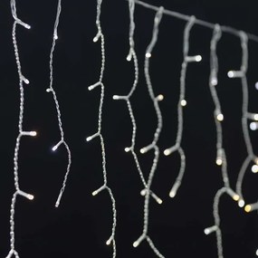 Nedis WIFILXC03W400 - LED perde Crăciun 400 LED, 8 funcții, 11m, IP65, Wi-Fi Tuy