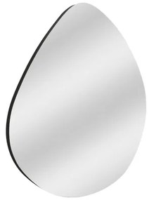 Oglindă de perete BESSO 60x60 cm negru