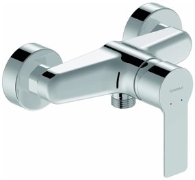Duravit D-CODE - baterie bideu pentru montaj pe perete, crom lucios (DC4230001010)