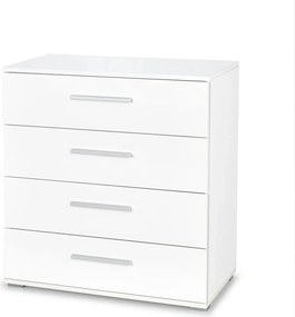 Comoda Lima KM3, alb, PAL, 77x40x82 cm