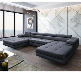Coltar Living Extensibil AMARETA U Gri
