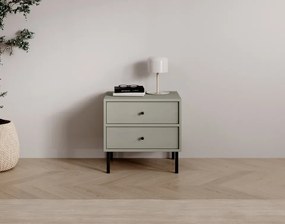 Noptiera, 51.8x50x40.8 cm, Tili, ADRK Furniture (Culoare: Bej)