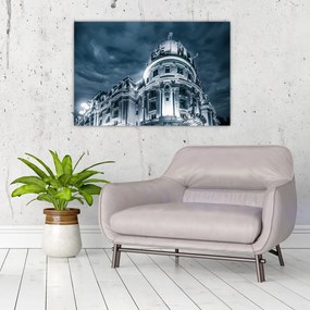 Tablou cu arhitectură în întuneric (90x60 cm)