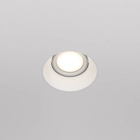 Spot incastrabil design tehnic Dot alb