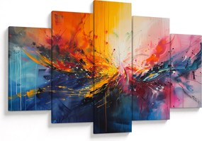 Tablou - Abstracție de culoare (150x105 cm)