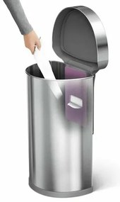Simplehuman Coș de gunoi Touchless, 45 l