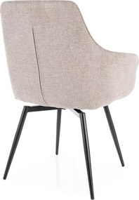 OFERTA Scaun de masa SERVIO BREGO bej deschis II. calitate