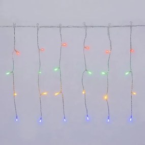 Aigostar - Instalație luminoasă de Crăciun LED pentru exterior 300xLED/8 funcții 3xAA 18x0,4m IP44 multicoloră