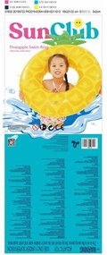 Vetro-Plus Șezlong gonflabil Pineapple, 76 x 100 cm