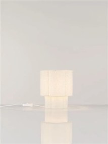 Veioza, Lampa de masa cu abajur bej BLOOSY