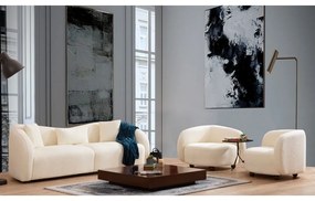 Canapea crem 236 cm Venedik – Artie