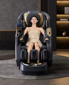 RESIGILAT- SEVERNIUS Fotoliu de masaj 3D – Spa-ul tău personal, direct acasă! - Scanare automata, AI Voice,încărcare wireless telefon, Incalzire, Zero Gravity, difuzoare Bluetooth, controler rapid