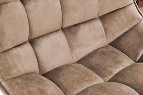 Scaun de bar H95 velvet bej