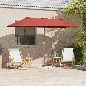vidaXL Parasol de Grădină Terracota 380 x 196 x 235 cm
