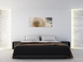 Tablou - Abstract triburi (120x50 cm)