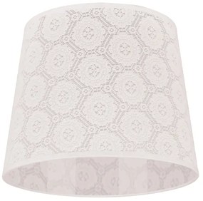 Duolla - Abajur pentru lampă de birou CLASSIC M E27, Ø 24 cm, alb