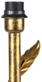 Lampă de podea vintage auriu antic 29 cm fără abajur - Linden