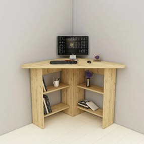 Birou Corner Sapphire Oak