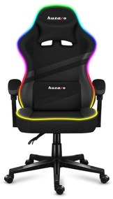 Fotoliu gaming Fusion 4.4 (negru + multicolor) (cu iluminat LED). 1087472
