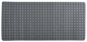 Spirella Covor de baie antiderapant QUADROPremium, gri, 36 x 76 cm