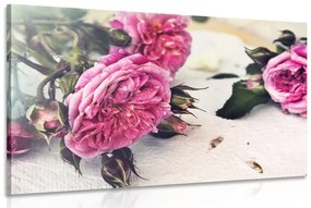 Tablou trandafiri în înflorire