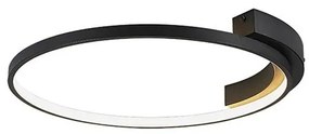 Plafoniera LED design modern Lamb negru 52,5cm