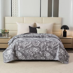 Cuvertura de pat cu model FILTO, gri Dimensiune: 220 x 240 cm