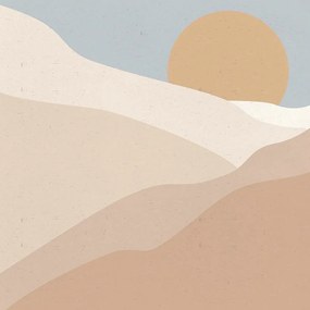 Tapet Postcard Desert Sand - Smooth
