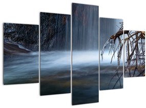 Tablou - Laguna de iarnă (150x105 cm)