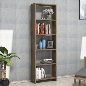 Biblioteca/etajera carti, Homs Design, nuc, 160 x 50 x 20 cm, PAL