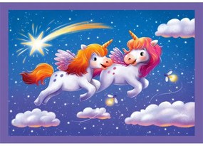 Unicorn One Day Puzzle 4-în-1 Clementoni