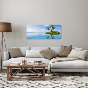 Tablou - Insula tropicală (120x50 cm)