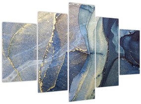 Tablou - Abstracție cu cerneală cu alcool (150x105 cm)