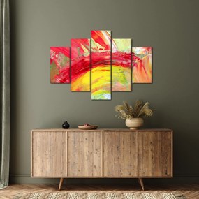 Tablou cu abstracție - pictura (150x105 cm)