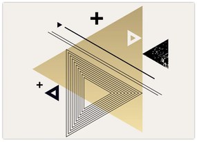 Tablou - Forme geometrice N⁰4 (70x50 cm)