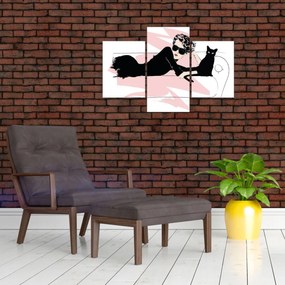 Tablou - Doamnă de modă (90x60 cm)