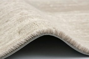 Covor bej din lână 160x240 cm Agnus Brush Lines – Agnella