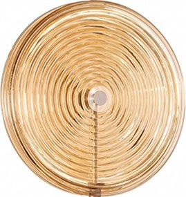 Ondaluce - Abajur de schimb pentru lampadar JOKEY, Ø 40 cm, bej fumuriu