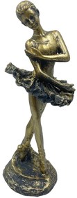 Statueta Balerina Carmen 7x21cm, Albastru