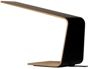 Lampă de masă LED1, multe variante - TUNTO Model: stejar natural, culoare neagră